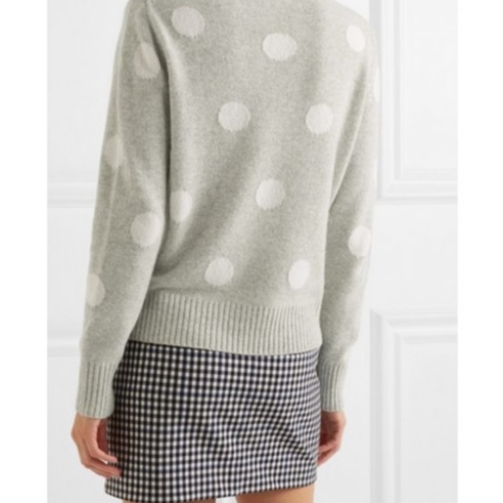 J-Crew Polka Dot Sweater